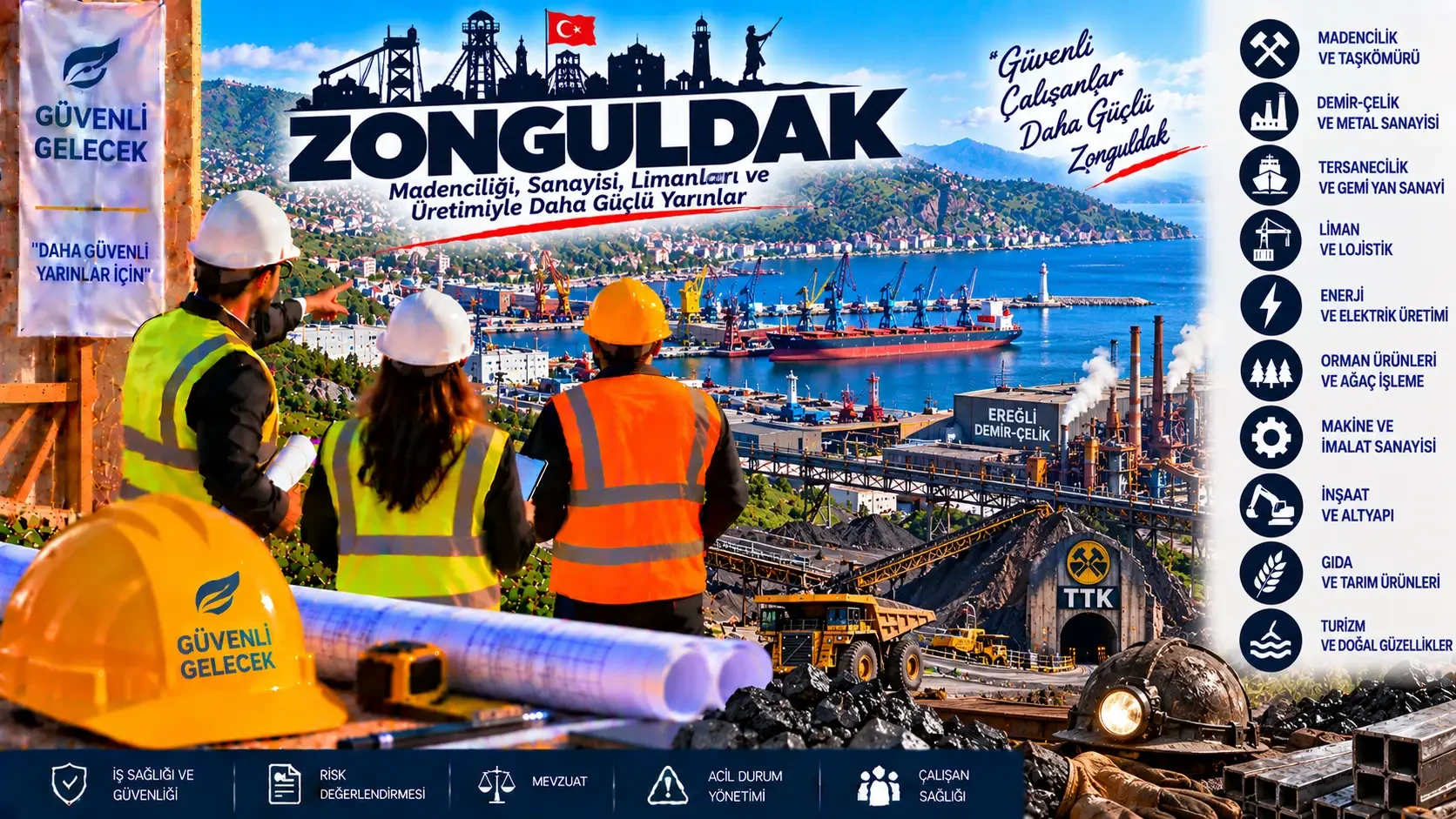 Zonguldak İş Güvenliği Uzmanlığı Kursu